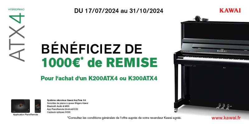 PROMOTION KAWAI PIANOS PIANOS