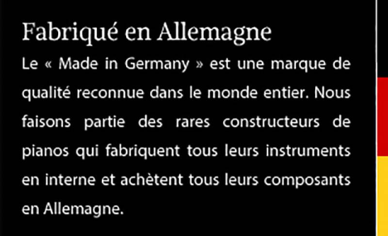 acheter un piano droit de la marque SAUTER à Rennes et sur la Bretagne