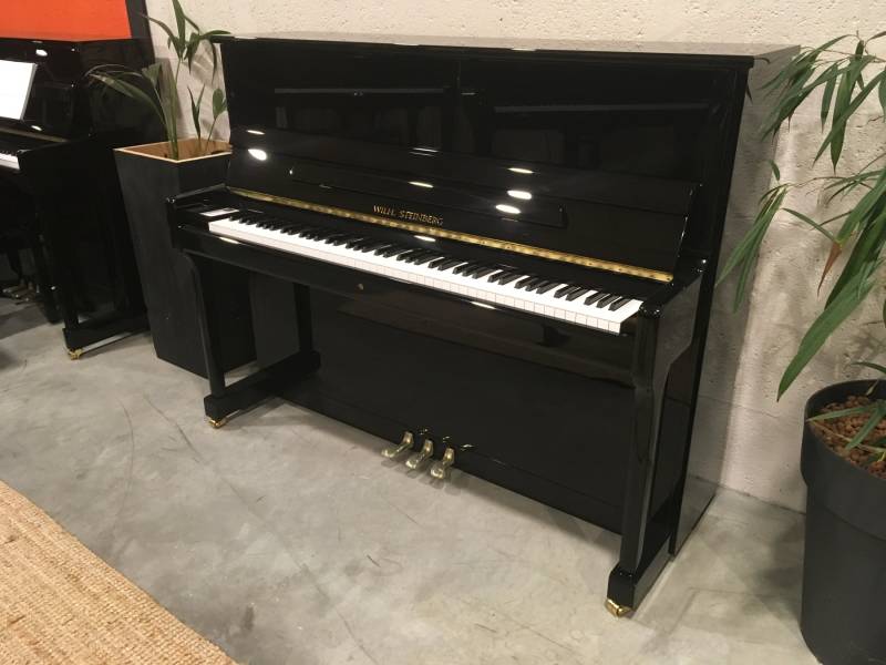 Piano WILH. STEINBERG droit P 118 noir ou blanc