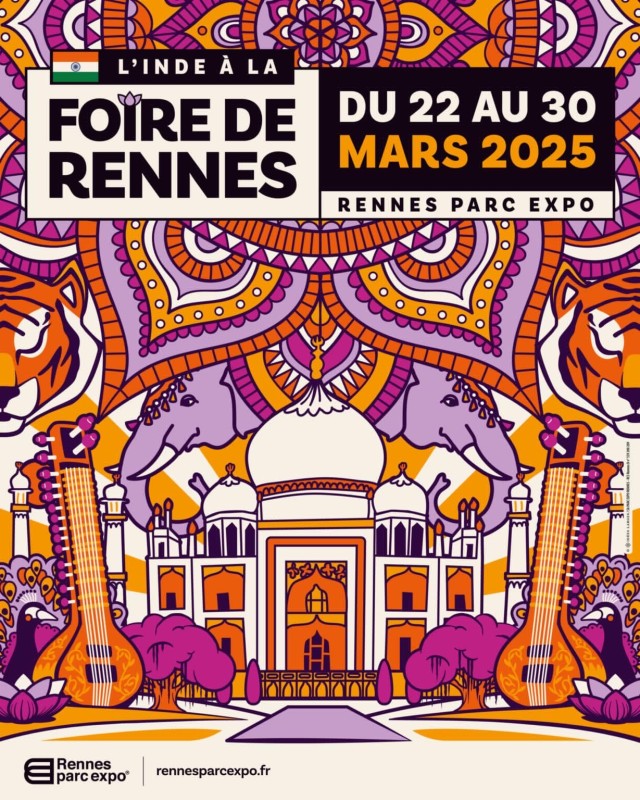 Retrouver nous à la foire de RENNES