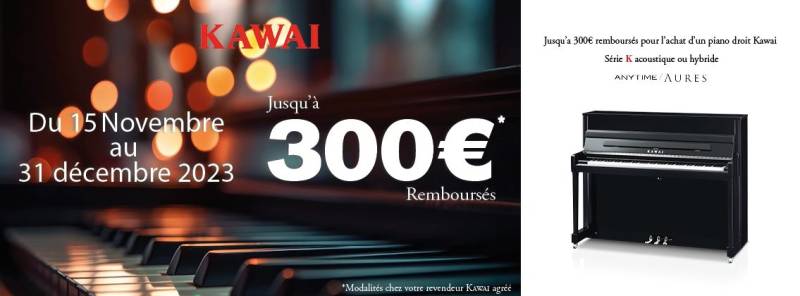 promotion piano kawai Bretagne